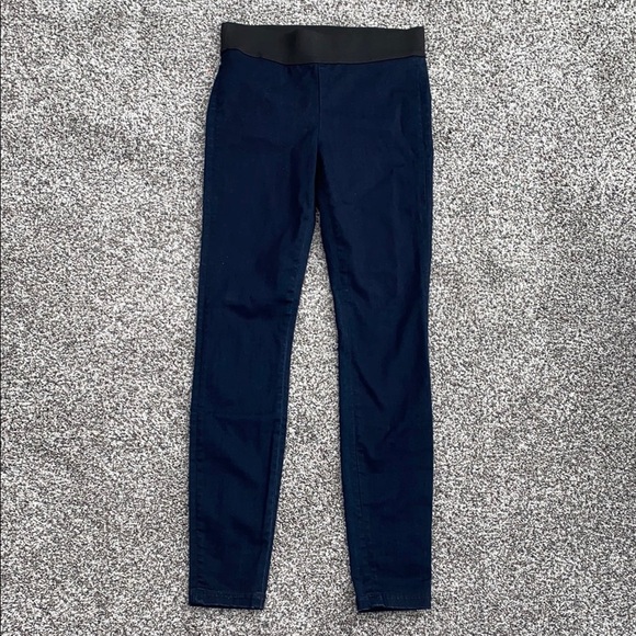 AGOLDE Dark Wash Stretch Pull-On Skinny Jeggings Jeans Ankle Length Women's 26 - Picture 1 of 8